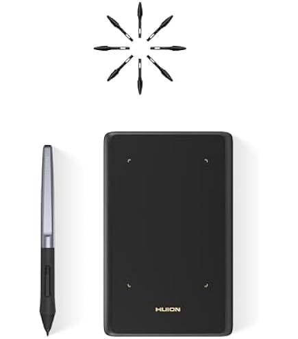 Amazon | HUIONペンタブ H640P Android6.0以上、OTG対応可携帯と接続